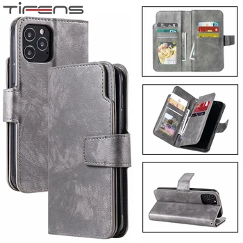 Kožna Flip torbica-novčanik Za iPhone 14 13 12 11 Mini Pro X XS Max XR 7 8 6 6s 5 5s SE 2020 2022 Plus Magnetske Kartice Torbica Za Telefon