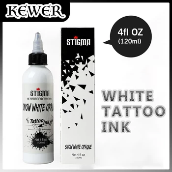 KEWER STIGMA Bijelih Pigmenata Za Tetoviranje 120 ml/Boca Stručni Tinta Za Tetoviranje Tetovaže su Stalni Body Art Tattoo Oprema