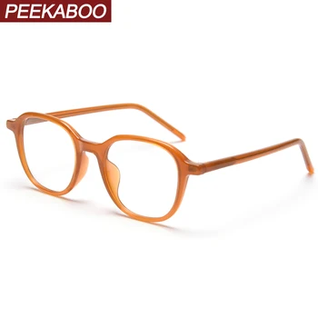 Peekaboo modni korejski prozirne naočale u okvirima ženske prozirne leće optičke naočale gospodo anit blue light TR90 okvira pribor