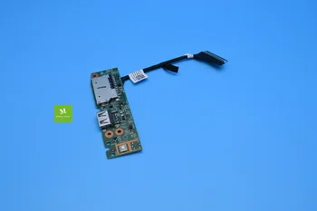 ZA Dell Inspiron 14 5481 5482 5491 2- Tipka za uključivanje u 1 USB Naknada za čitanje SD-kartice s KABELOM 2Y03W 02Y03W 015YHC